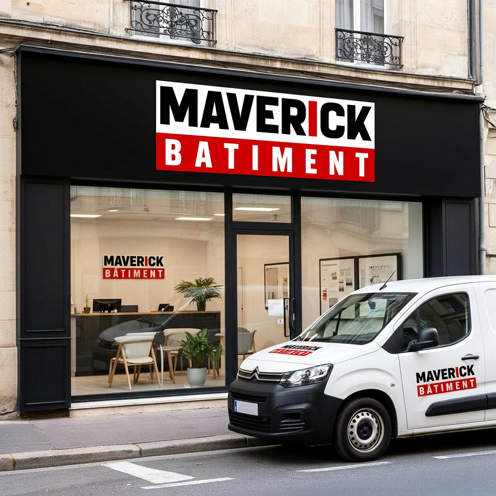 Équipe MAVERICK BÂTIMENT sur chantier